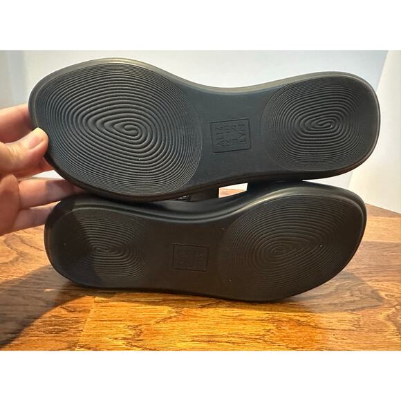 Naturalizer Genn Drift 2 Leather Slide Sandals - Size 8.5 Comfort Footwear - Picture 7 of 9